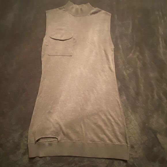 n:PHILANTHROPY Silk Blend Distressed Sweater Dress Size Small - Picture 7 of 15
